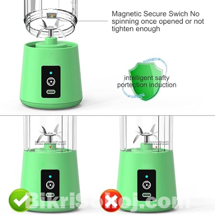 Personal Mini Bottle Travel Electric Smoothie Blender